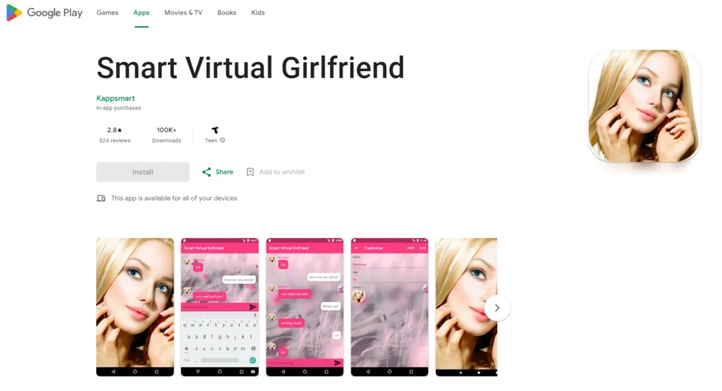 Smart Virtual Girlfriend